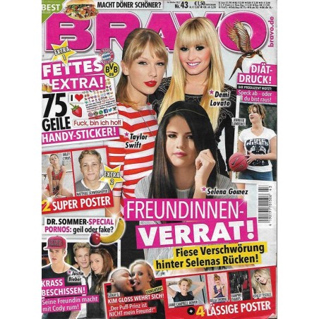 BRAVO Nr.43 / 16 Oktober 2013 - Freundinnen Verrat!