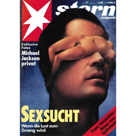 stern Heft Nr.22 / 27 Mai 1993 - Sexsucht