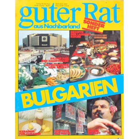 Guter Rat aus Nachbarland von 1983 - Bulgarien