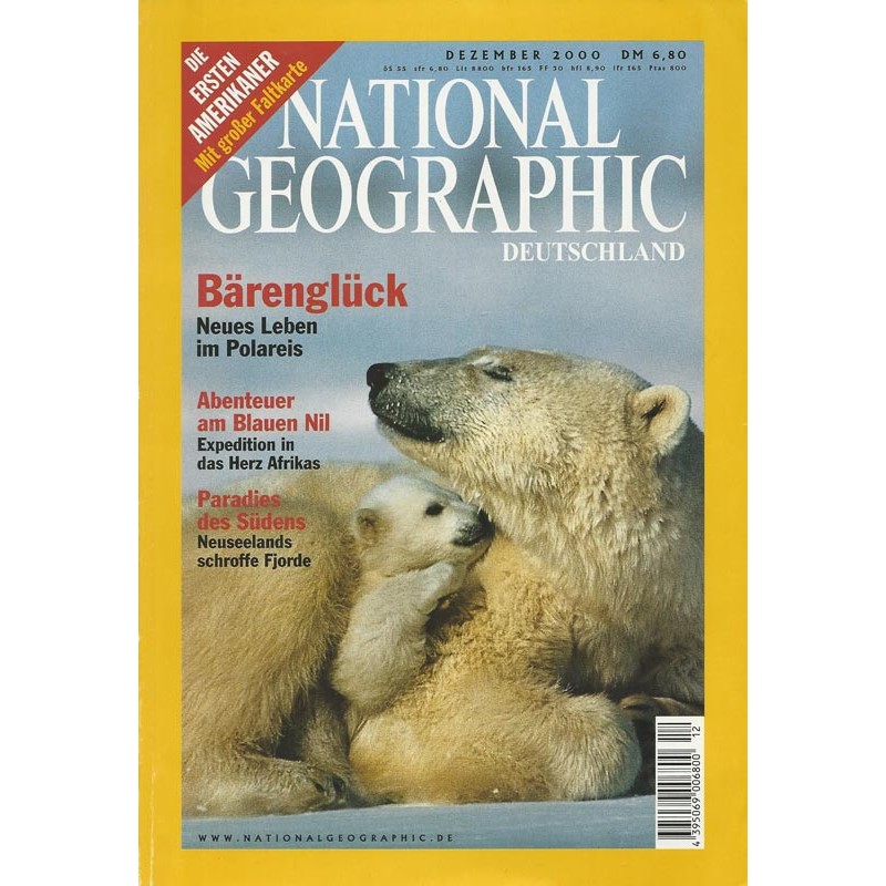 NATIONAL GEOGRAPHIC Dezember 2000 - Bärenglück