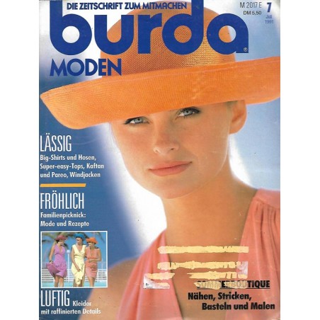 burda Moden 7/Juli 1991 - Luftig