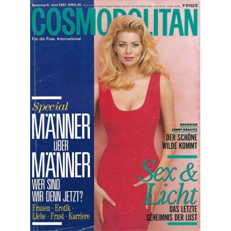 Cosmopolitan 6/Juni 1993 - Roumina / Sex & Licht