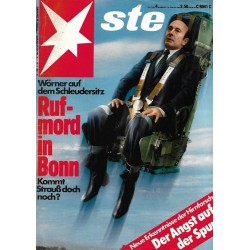 stern Heft Nr.4 / 19 Januar 1984 - Rufmord in Bonn