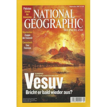 NATIONAL GEOGRAPHIC September 2007 - Vesuv