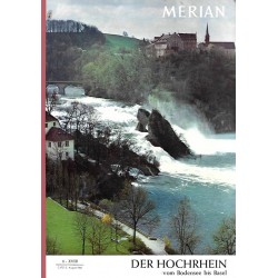 MERIAN Der Hochrhein 8/XVIII August 1965