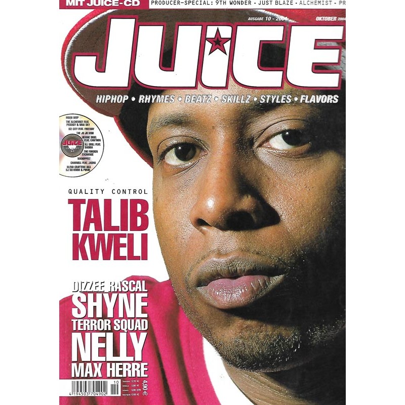 JUICE Nr.68 Oktober/ 2004 & CD 46 - Talib Kweli