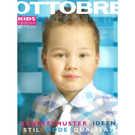Ottobre Kids Fashion Sommer 2/2003 - 62 bis 170 cm