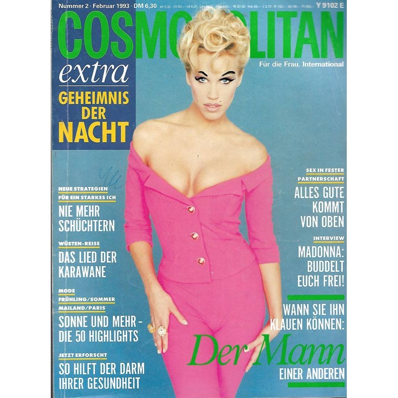Cosmopolitan 2/Februar 1993 - Emma / Geheimnis der Nacht