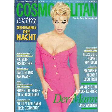 Cosmopolitan 2/Februar 1993 - Emma / Geheimnis der Nacht