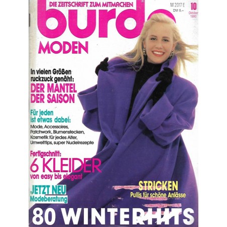 burda Moden 10/Oktober 1990 - 80 Winterhits