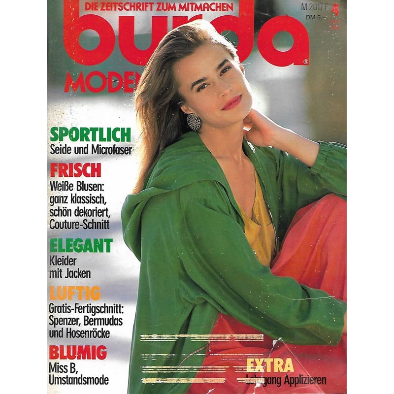 burda Moden 4/April 1991 - Sportlich
