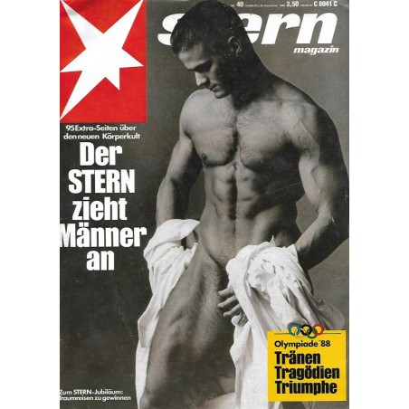 stern Heft Nr.40 / 29 September 1988 - Der Stern zieht Männer an