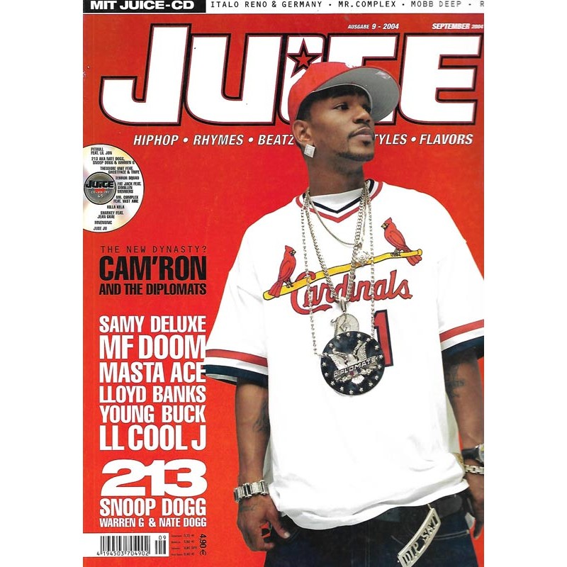 JUICE Nr.67 September / 2004 & CD 45 - Camron