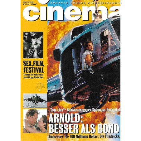 CINEMA 8/94 August 1994 - True Lies