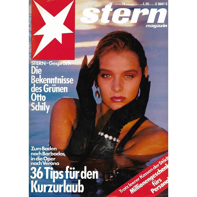 stern Heft Nr.14 / 28 März 1985 - Tips für den Kurzurlaub