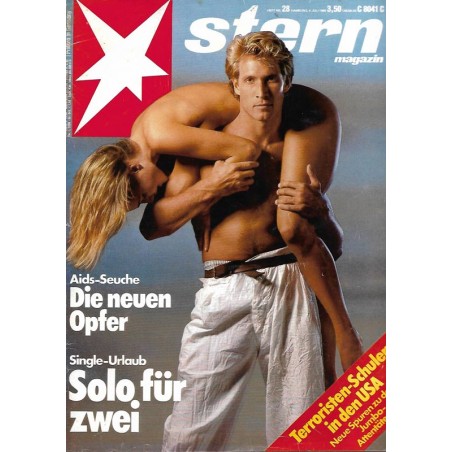 stern Heft Nr.28 / 4 Juli 1985 - Solo für zwei