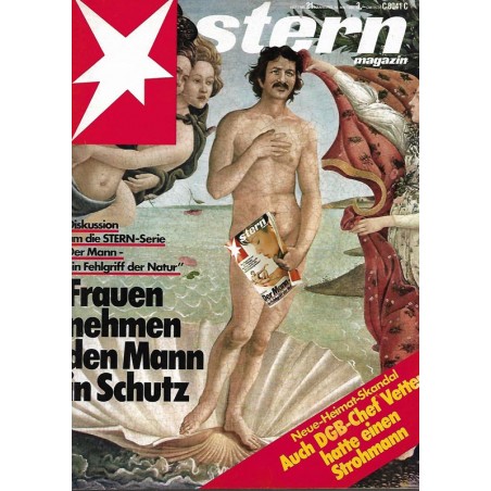 stern Heft Nr.21 / 19 Mai 1982 - Frauen nehmen den Mann in Schutz