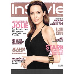 InStyle 6/Juni 2014 - Angelina Jolie / Stark!