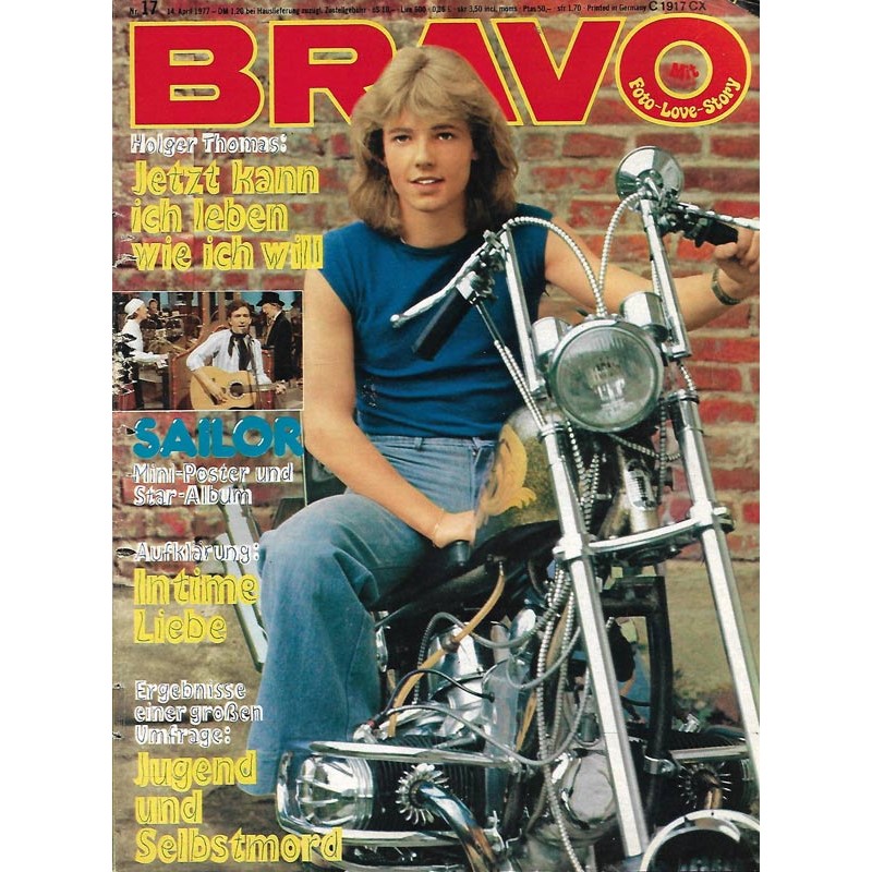 BRAVO Nr.17 / 14 April 1977 - Holger Thomas