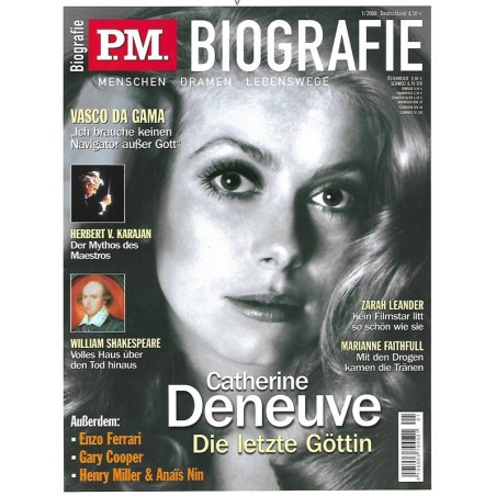P.M. Biografie Nr.1 / 2008 - Catherine Deneuve
