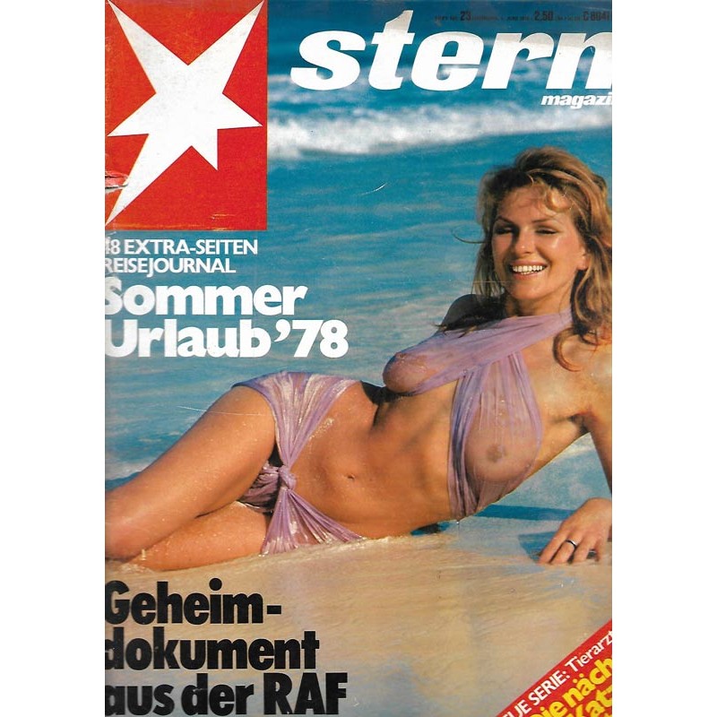 stern Heft Nr.23 / 1 Juni 1978 - Sommer Urlaub 1978