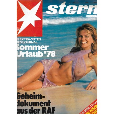 stern Heft Nr.23 / 1 Juni 1978 - Sommer Urlaub 1978