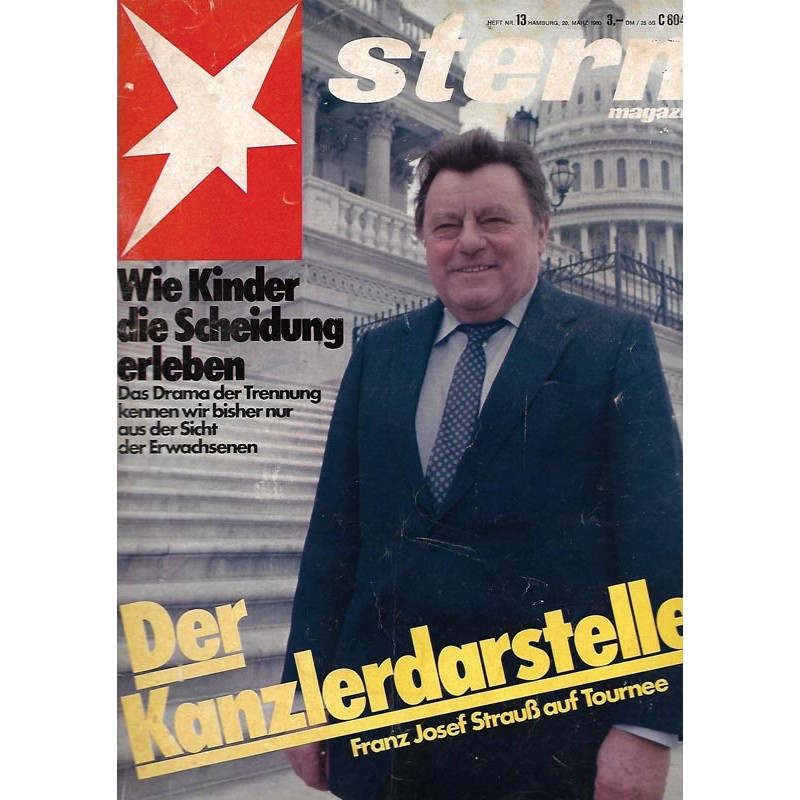 stern Heft Nr.13 / 20 März 1980 - Der Kanzlerdarsteller