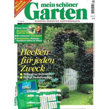 Mein schöner Garten / Januar 1998 - Hecken für jeden Zweck