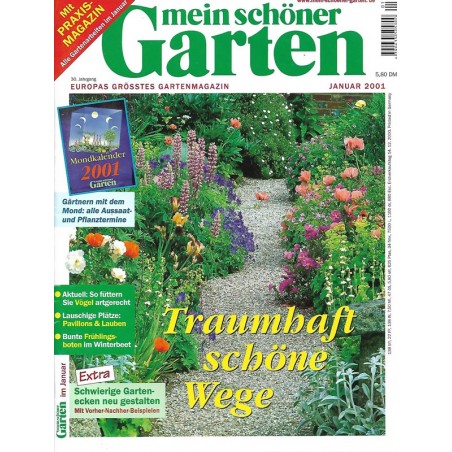 Mein schöner Garten / Januar 2001 - Traumhaft schöne Wege