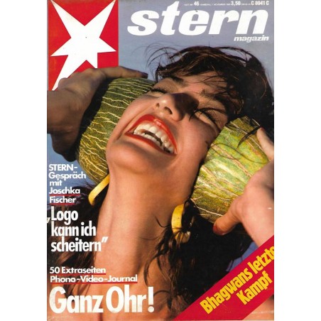 stern Heft Nr.46 / 7 November 1985 - Ganz Ohr!