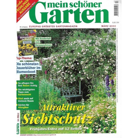 Mein schöner Garten / März 2000 - Attaktiver Sichtschutz