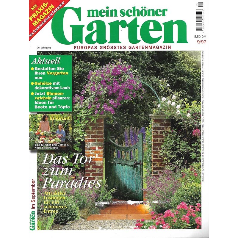 Mein schöner Garten / September 1997 - Das Tor zum Paradies