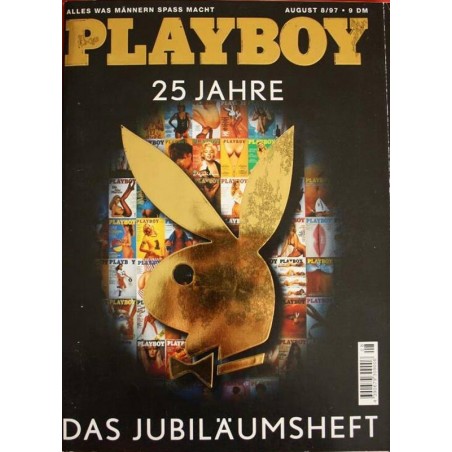 Playboy Nr.8 / August 1997 - Das Jubiläumsheft 25 Jahre