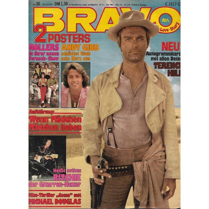 BRAVO Nr.30 / 20 Juli 1978 - Terence Hill