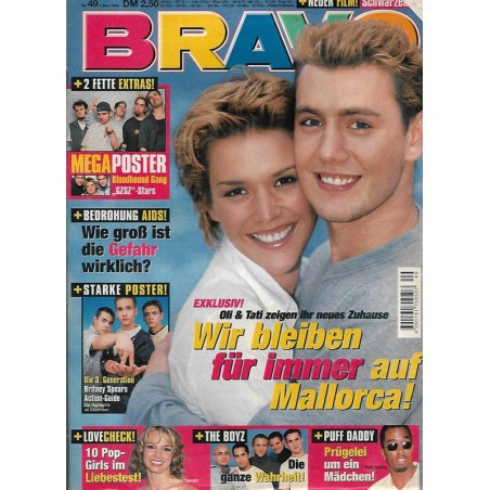 BRAVO Nr.49 / 1 Dezember 1999 - Exklusiv! Oli & Tati