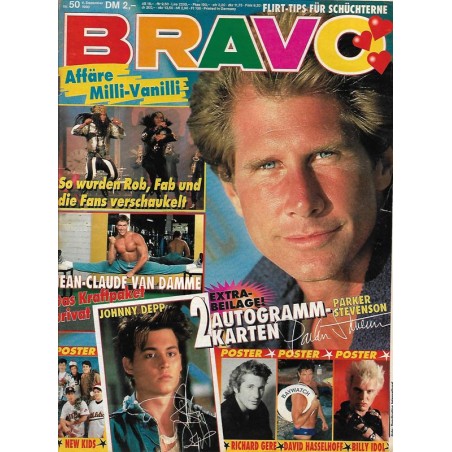 BRAVO Nr.50 / 6 Dezember 1990 - Parker Stevenson