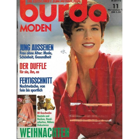 burda Moden 11/November 1991 - Jung Aussehen