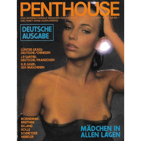 Penthouse Nr.6 / Juni 1980 - Sabine Gundlach