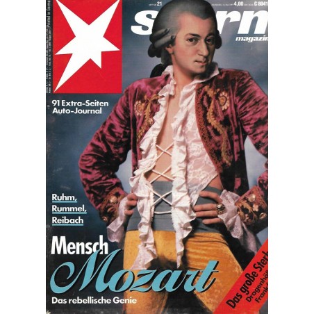 stern Heft Nr.21 / 16 Mai 1991 - Mensch Mozart