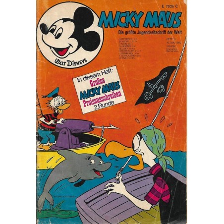 Micky Maus Nr. 24 / 10 Juni 1972 - Pirat