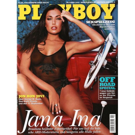 Playboy Nr.10 / Oktober 2002 - Jana Ina