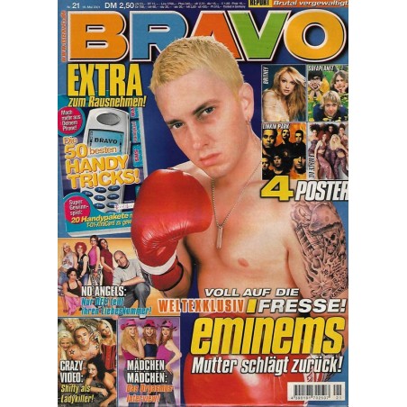 BRAVO Nr.21 / 16 Mai 2001 - Eminem