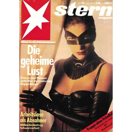 stern Heft Nr.40 / 26 September 1991 - Die geheime Lust