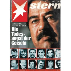 stern Heft Nr.36 / 30 August 1990 - Saddam Hussein