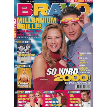 BRAVO Nr.1 / 29 Dezember 1999 - Alexandra Neldel & Sasha