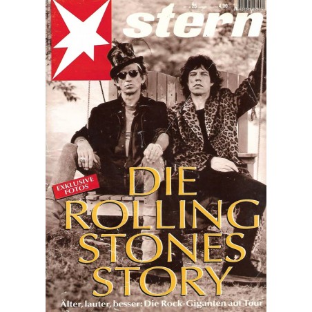 stern Heft Nr.25 / 14 Juni 1995 - Die Rolling Stones Story