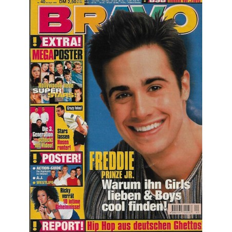BRAVO Nr.40 / 29 September 1999 - Freddie Prinze Jr.