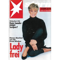 stern Heft Nr.52 / 16 Dezember 1992 - Lady frei