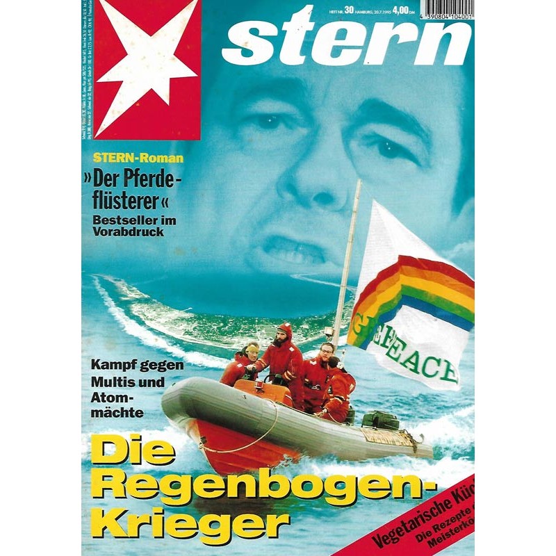 stern Heft Nr.30 / 20 Juli 1995 - Die Regenbogen Krieger