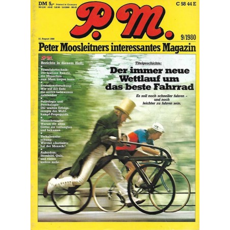 P.M. Ausgabe September 9/1980 - Das beste Fahrrad